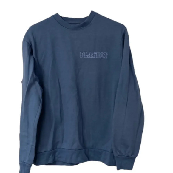 Playboy‎ Crewneck Pullover Blue Medium - Picture 1 of 4